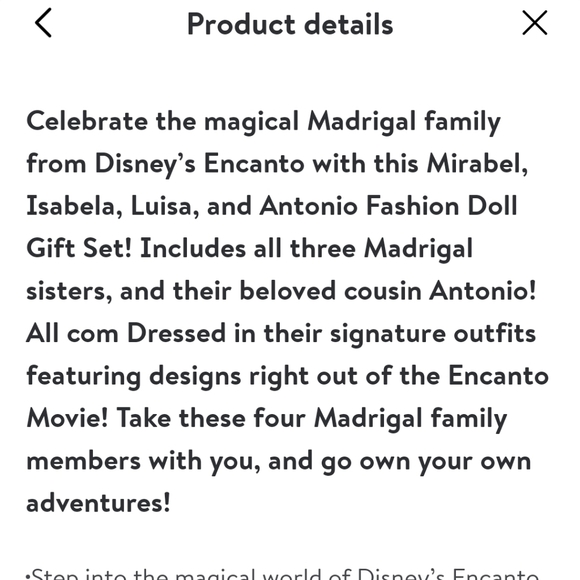 Disney Encanto family  set - Picture 4 of 5